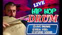 record live hip hop and rap drum tracks with real feel