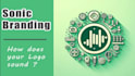 make your music audio logo, sonic branding