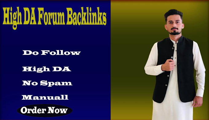 do forum backlinks do follow for you on high da sites