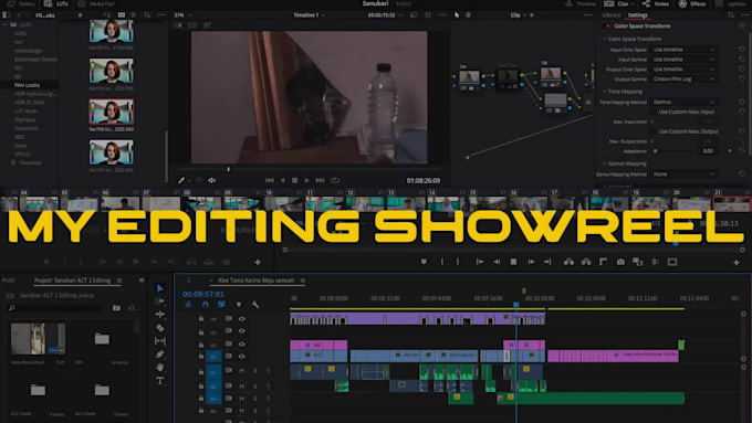 edit and cut your video professionally