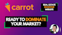 create a carrot website optimized for seller leads and SEO