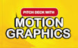 do sales pitch deck with flipbook and animated infographics