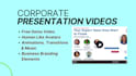 create ai corporate presentation video for your business