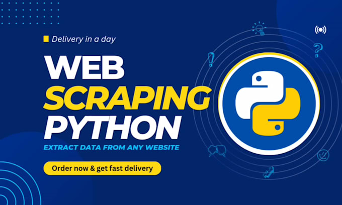do automated python web scraping, data mining, or crawling