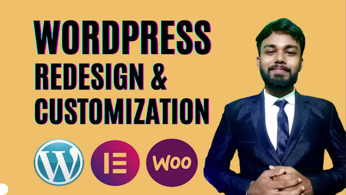 do wordpress website redesign and wordpress customization