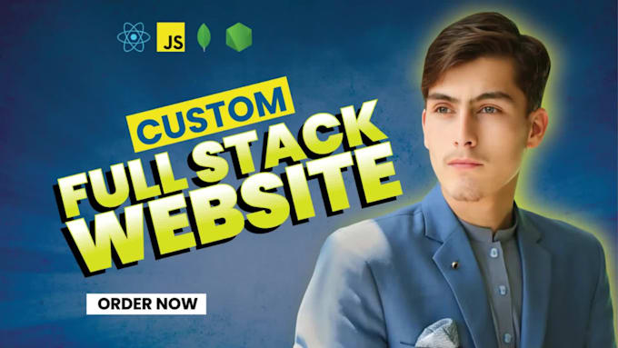 Build custom website development full stack website development by ...