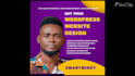 build professional website design, design wordpress website