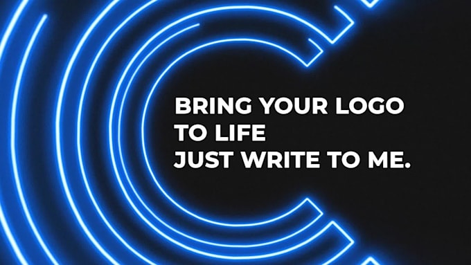 create a stylish and dynamic logo animation
