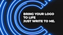 create a stylish and dynamic logo animation