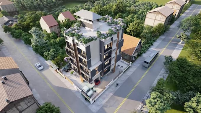 do 3d interior,exterior and realistic 3d architectural render