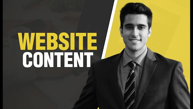 write website copy on anything