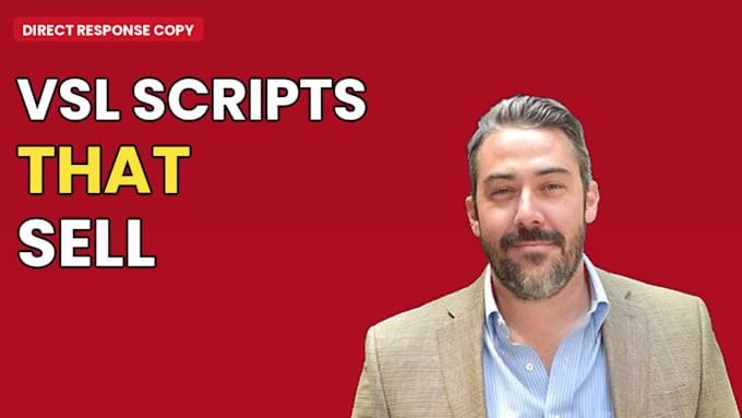 write a vsl or sales video script that sells using direct response copy