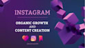 create content and promote to grow your instagram page organically