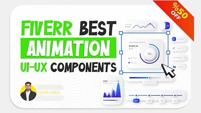Animation ui ux for mobile app or website previews by Sepehrrostamzad ...