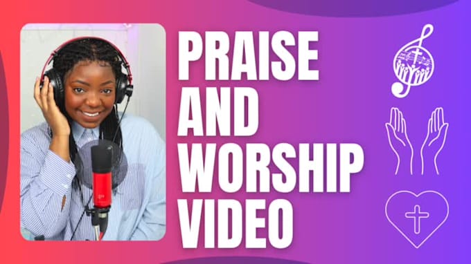 sing a praise and worship set for your online ministry