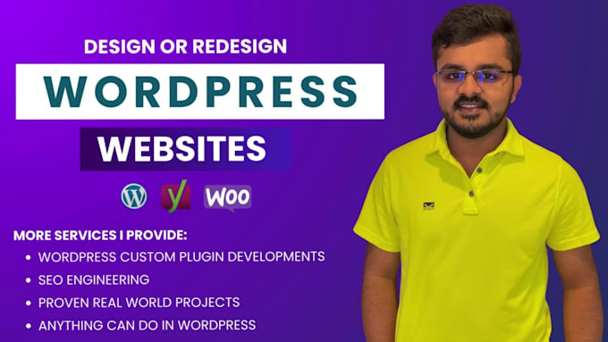 build wordpress website development, wordpress custom plugin development