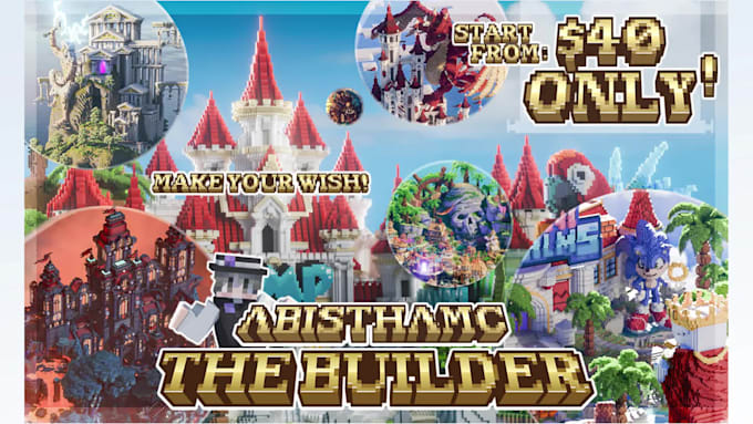 build the best minecraft map creation for you
