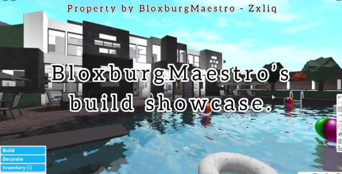 Build You A House Or Mansion In Roblox Bloxburg By Bloxburgmaestro Fiverr - roblox welcome to bloxburg how to build a mansion