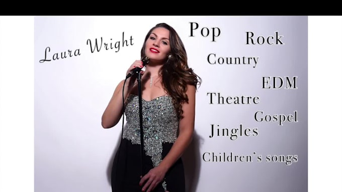provide professional powerful female vocals in any genre