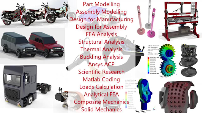 do an amazing product design, 3d cad and rendering, fea and cfd for you