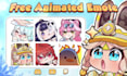 draw twitch emotes and animated emotes for vtuber stream