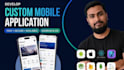 develop custom react native android and ios mobile app