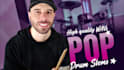 record pop drum stems HQ mix and wav files