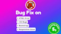 fix html, css, bootstrap, and responsive bugs issues
