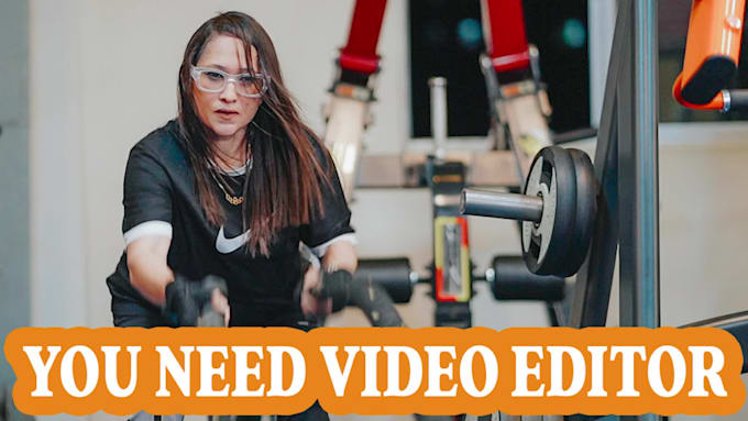 edit your video for gym youtube or whatever you want