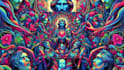 create a trippy ai music video with psychedelic visual and storytelling