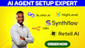 build vapi synthflow gohighlevel n8n ai automation retell elevenlabs voice agent