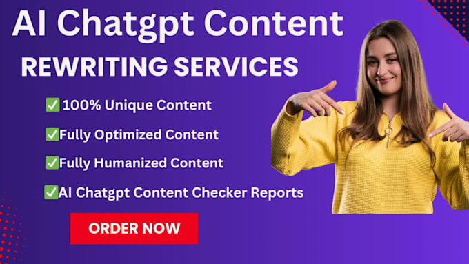 do ai content editing and rewrite humanize ai chatpgt content