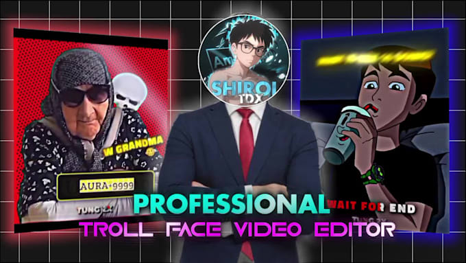 edit professional troll face shorts and reels