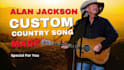 write, customize and professionally sing your custom song