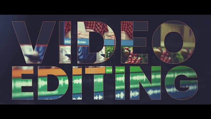 do video editing for your social media or youtube channel