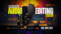 do professional audio editing with noise reduction instantly