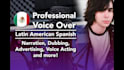 record professional neutral spanish voice over and acting