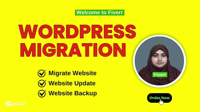 migrate or transfer your wordpress website