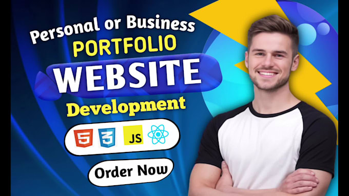 build a personal portfolio website that will be fully customized