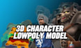 create an affordable custom low poly character