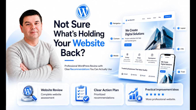 audit your wordpress website and suggest improvements