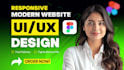 do custom website, website ui ux design, figma website design