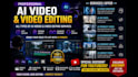 create ai video ads, documentaries and edits