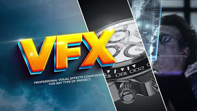 do professional vfx compositing for your shots