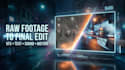 create a cinematic vfx video edit with kinetic typography