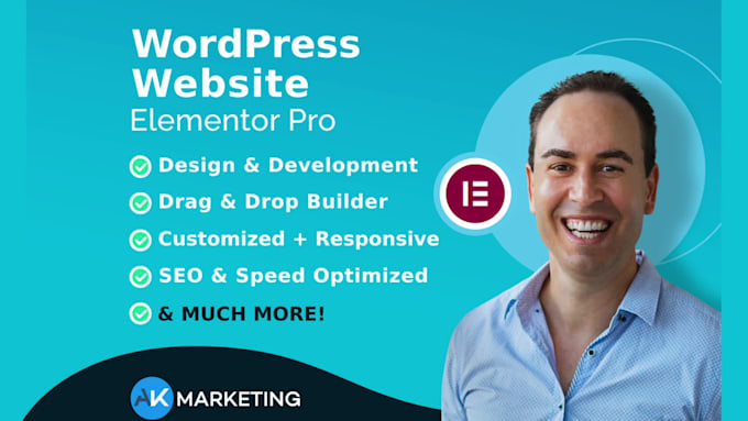 design and develop wordpress website in elementor pro