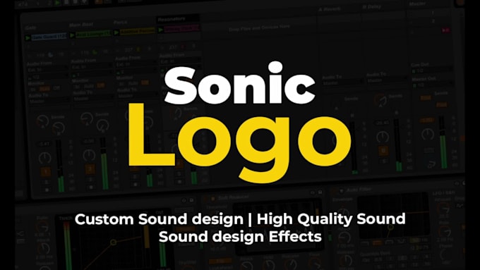 create a premium sonic logo for your brand