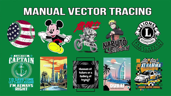 vectorize image, vector tracing, vector logo, convert image to vector