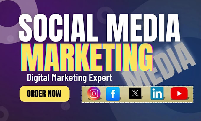 be your social media marketing manager and content creator