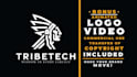 create custom hand drawn simple logo design, visiograph